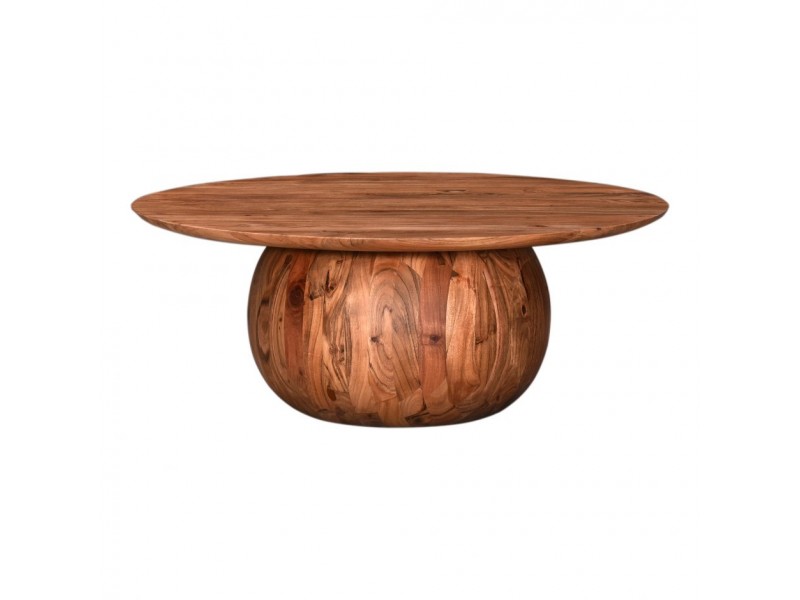 Moe's Home Collection Bradbury Coffee Table Natural Acacia - Front