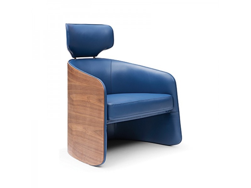 Bellini Modern Living Madison Accent Chair - BLUE