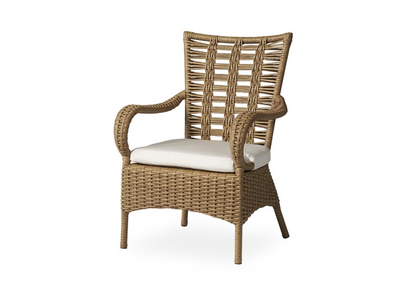 Magnolia Dining Armchair in Sandcastle - Angled