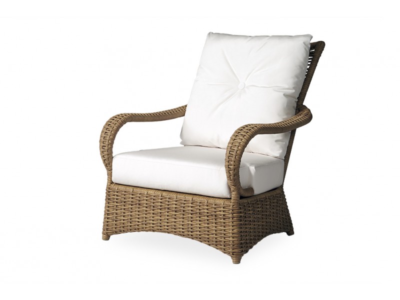 Magnolia Lounge Chair in Sandcastle - Angled