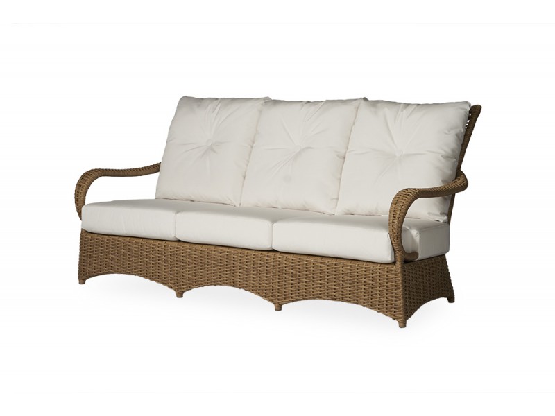 Lloyd Flanders Magnolia Sofa in Sandcastle - Angled