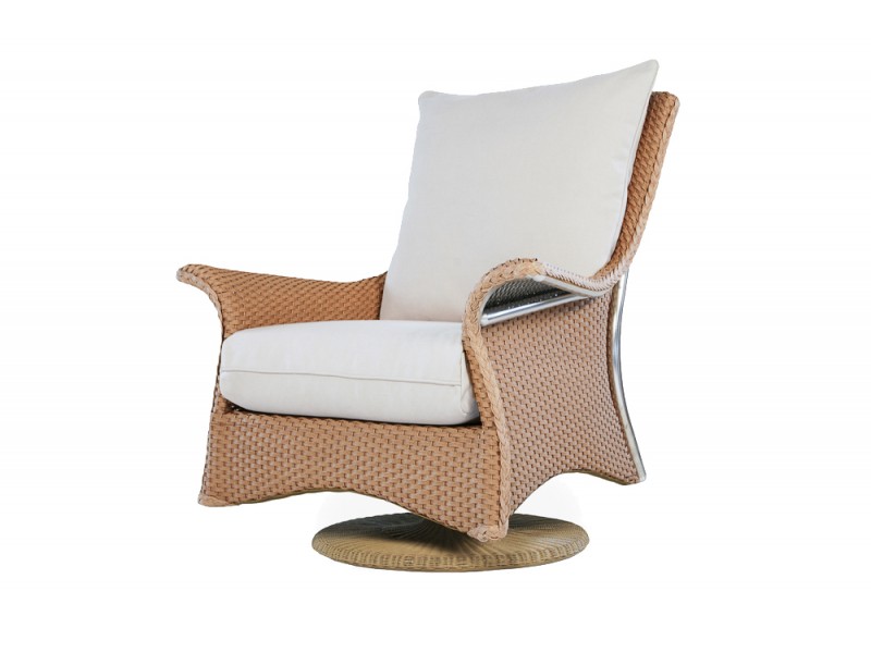 Mandalay Swivel Rocker Lounge Chair - Angled