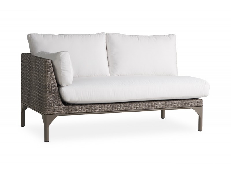 Martinique Right Arm Loveseat in Granite