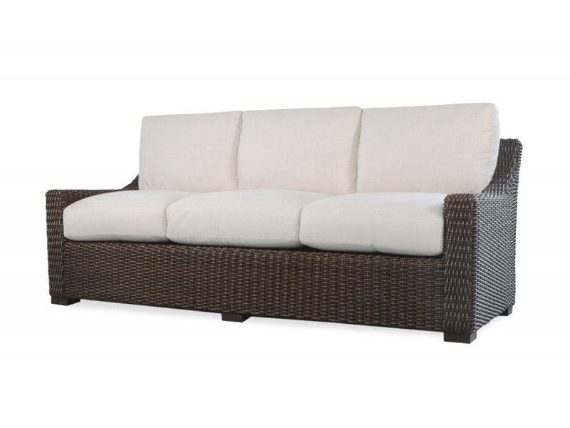 Mesa Sofa in Pecan - Angled