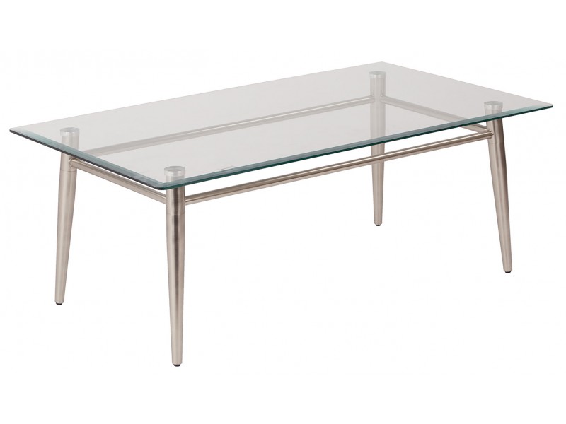 Brooklyn Glass Top Coffee Table 