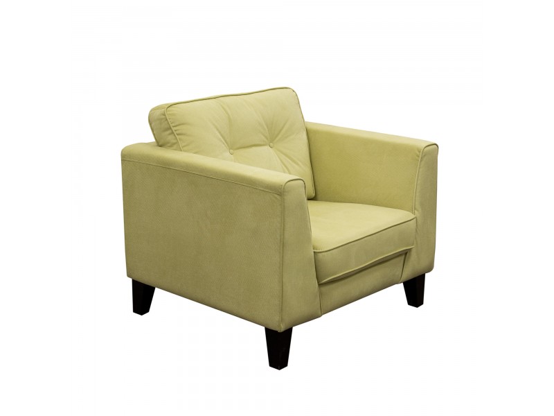 Diamond Sofa Napa Button Tuft Fabric Chair - PALE GOLD