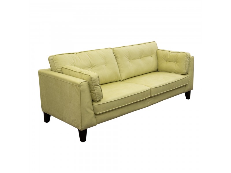 Diamond Sofa Napa Button Tuft Fabric Sofa - PALE GOLD