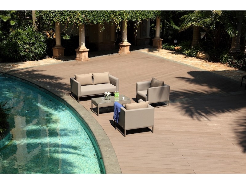 Whiteline Modern Living Belmont Indoor / Outdoor Set