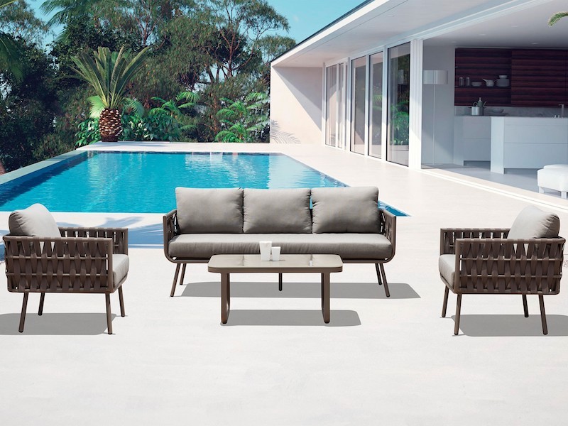 Whiteline Modern Living Oasis Indoor / Outdoor Set