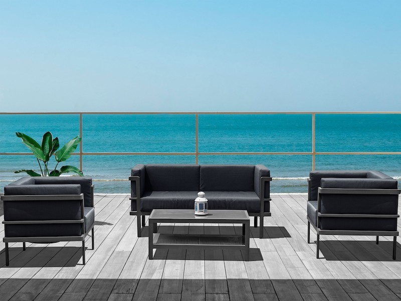 Whiteline Modern Living Angelina Indoor / Outdoor Set