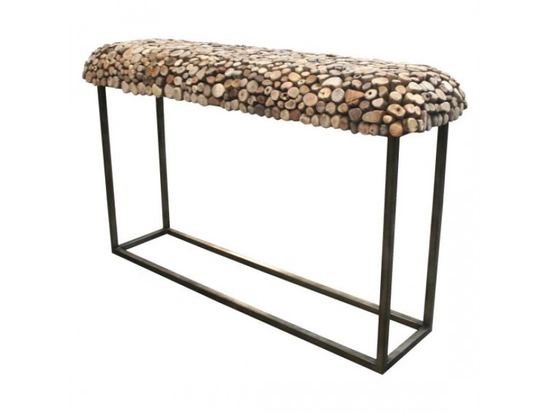 Bellini Modern Living Pebble Sofa Table