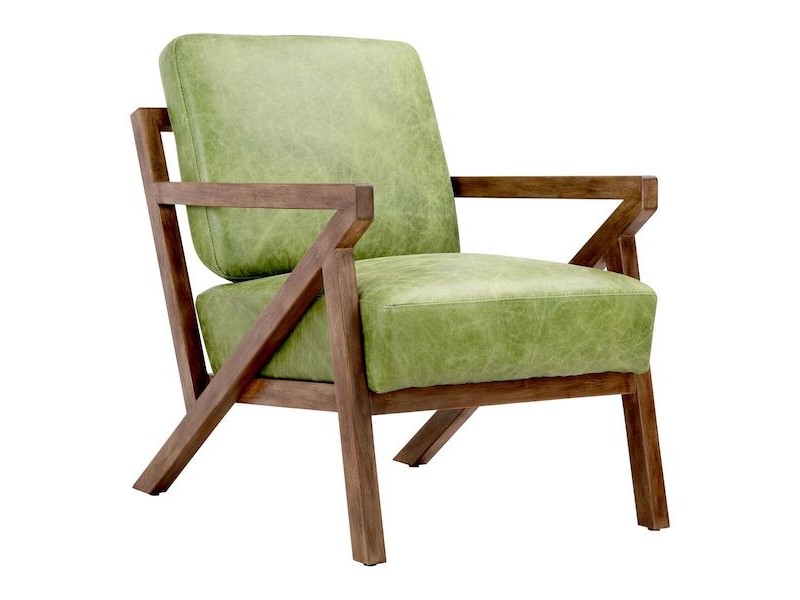 Moe's Home Collection Drexel Arm Chair - Green - Perspective