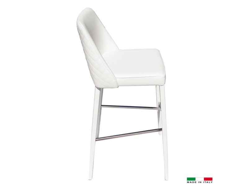 Bellini Modern Living Polly Counter Stool - White