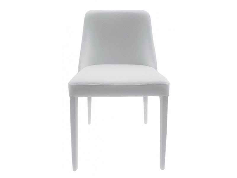 Polly Chair In White - Front
