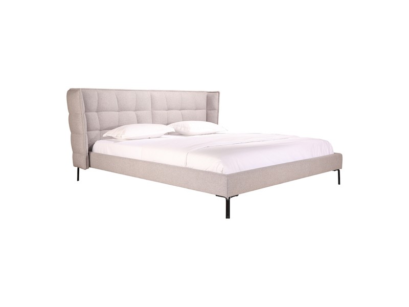 Moe's Home Collection Ostalo King Bed - Grey - Perspective