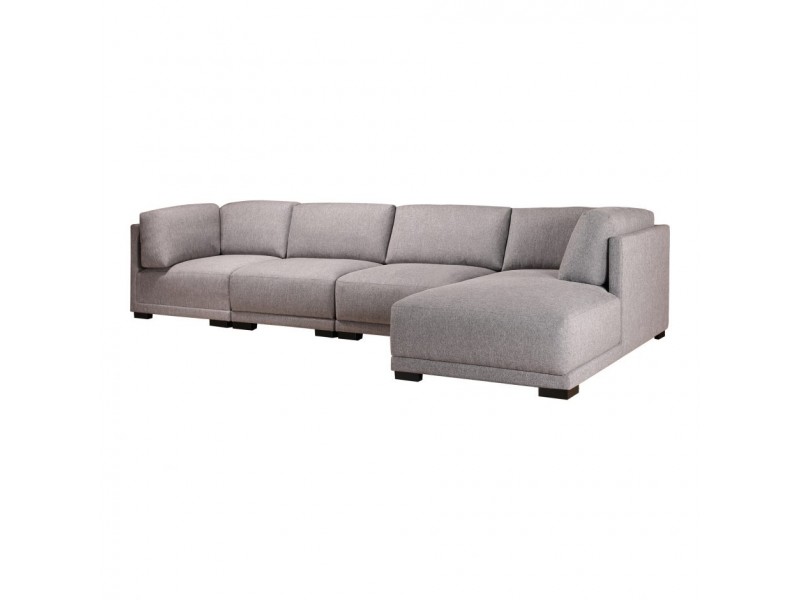 Moe's Home Collection Romeo Modular Sectional Sofa w/ Right Chaise - Perspective