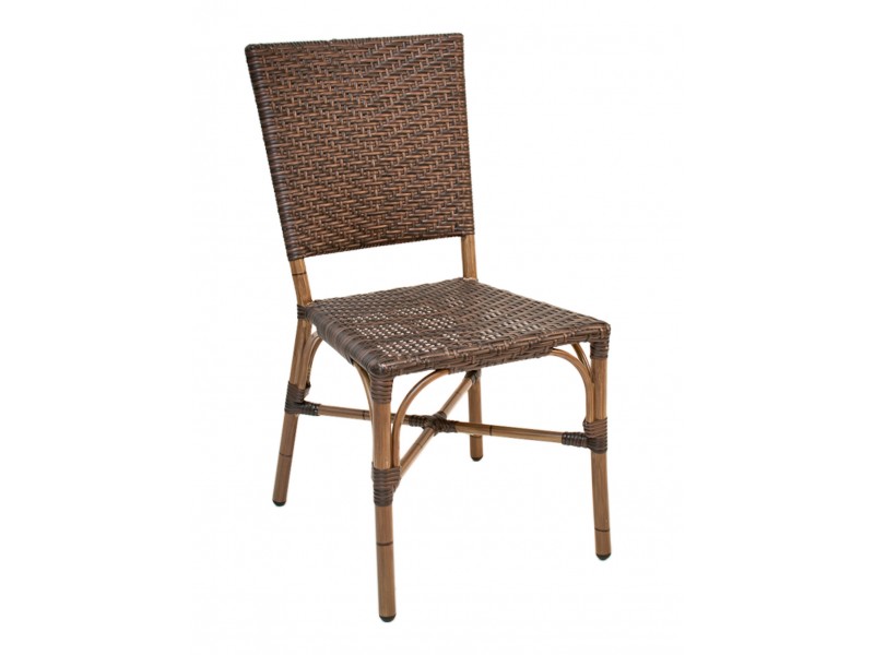 Hand Painted Aluminum Frame Side Chair - RT-03 - Front