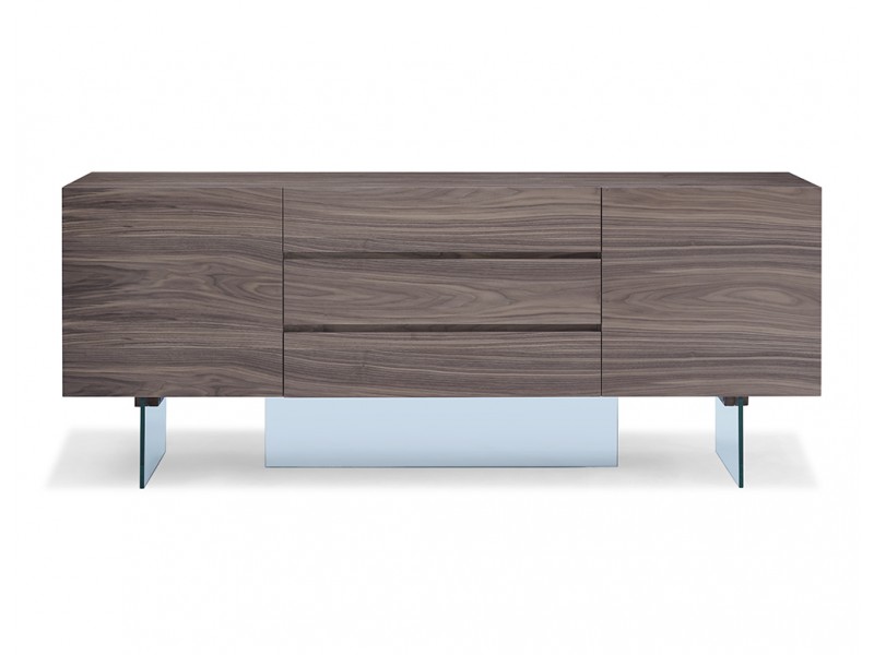 Roxana Buffet In Walnut Veneer - front