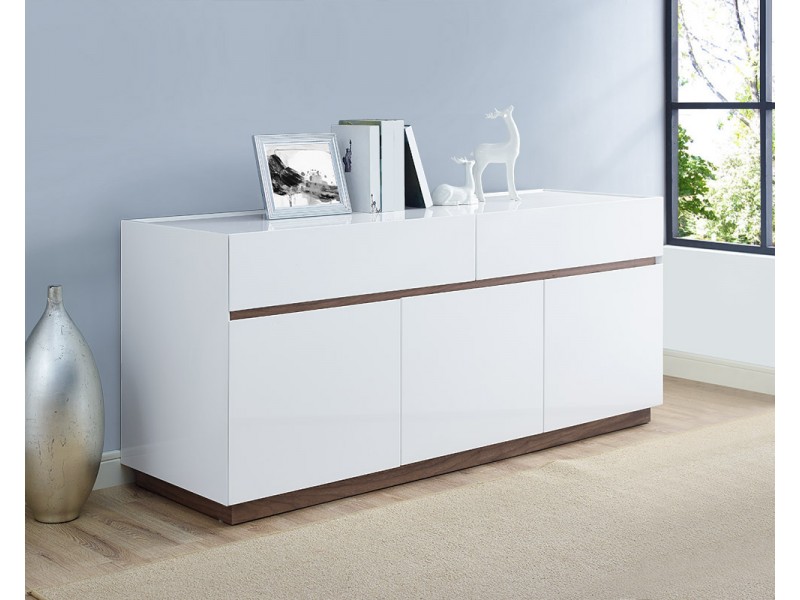 Serena Buffet Whole Body In High Gloss White - Lifestyle