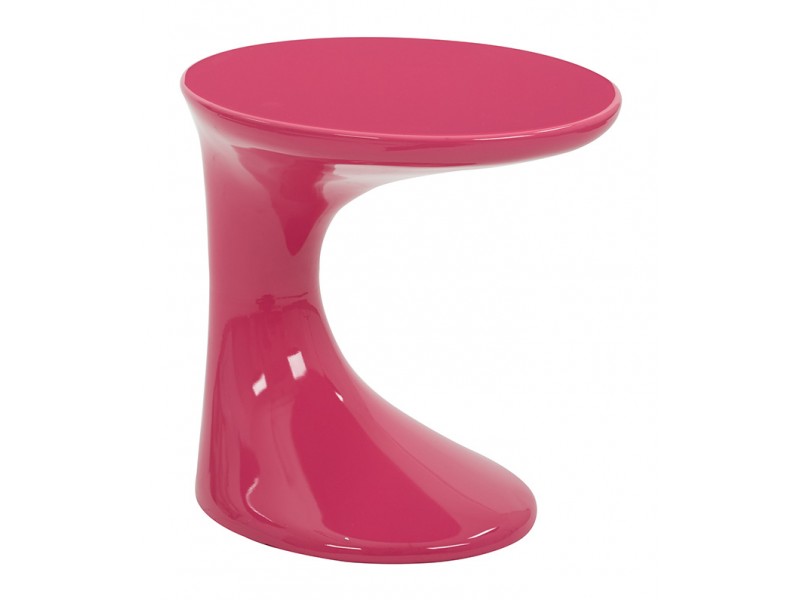 Slick Accent Table - Pink