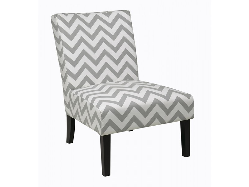 Victoria Chair - Zig Zag Grey