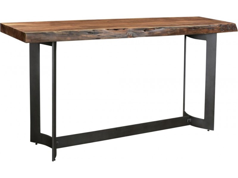 Bent Console Table Smoked