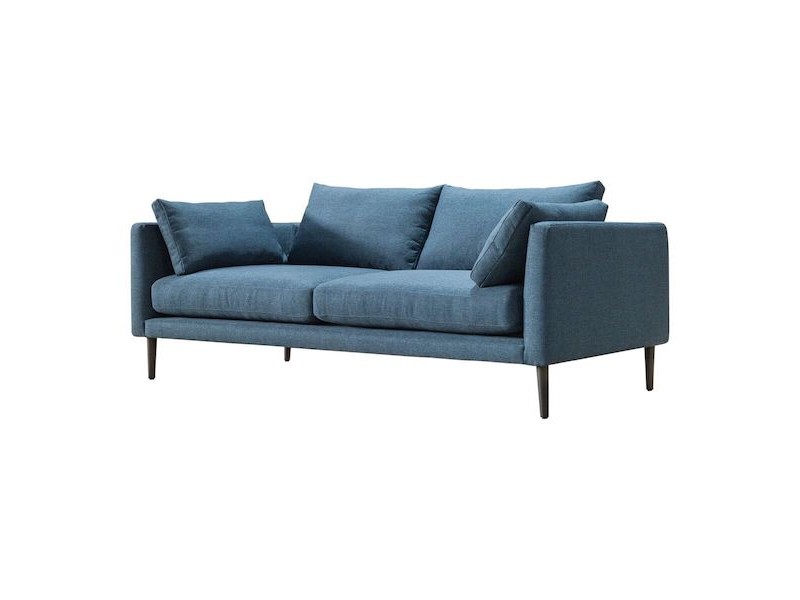 Moe's Home Collection Raval Sofa - Perspective - Dark Blue