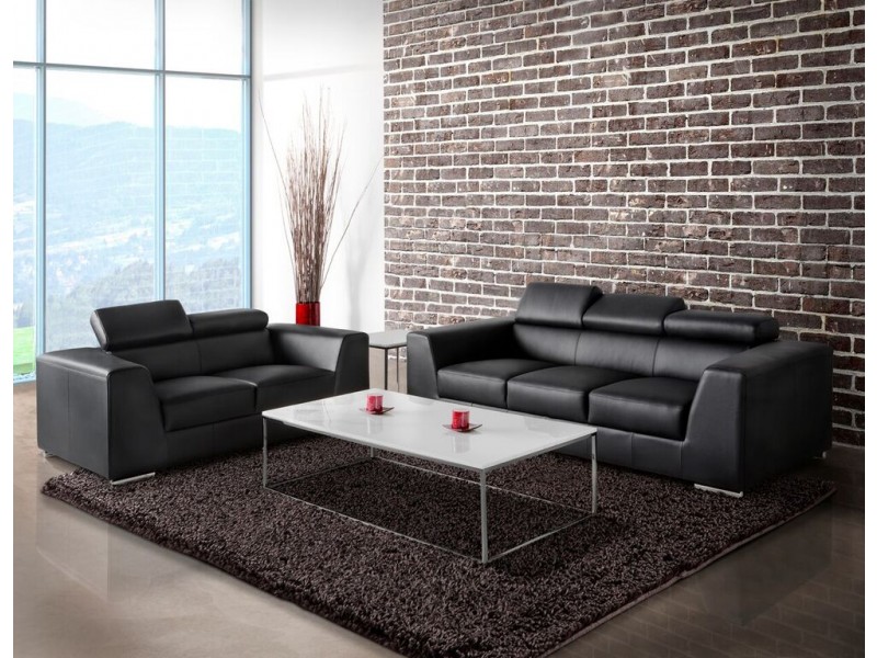 Kube Rectangular Coffee Table White Volakas Marble with Polished Stainless Steel - Lifestyle