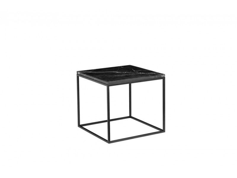 Onix 19" Square End Table Black