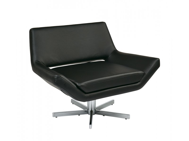 Yield 40" Wide Chair - Black
