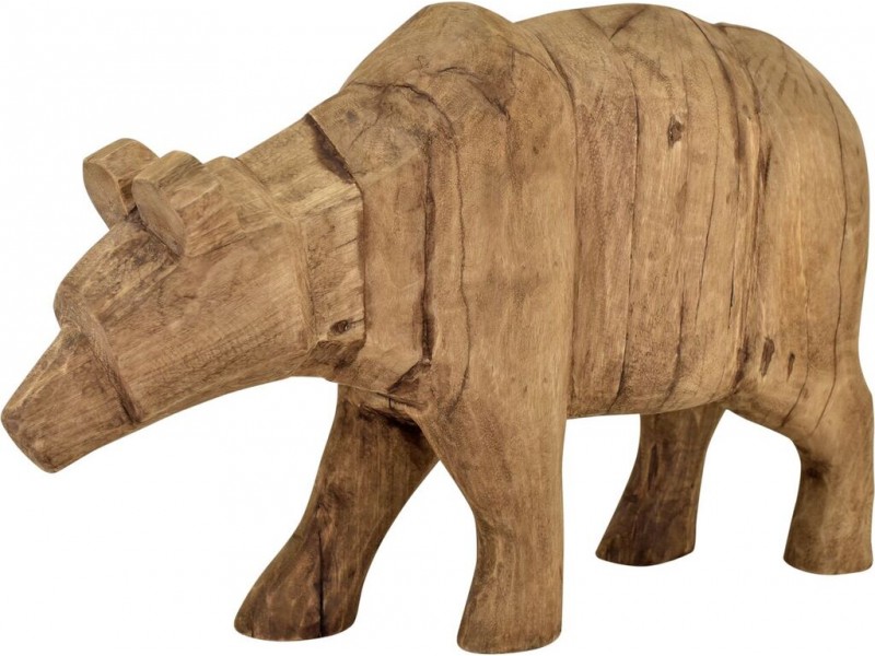 Wooden Grizzly Bear