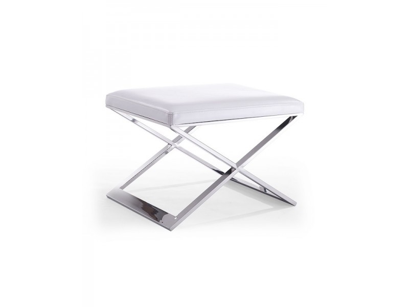 Whiteline Modern Living Zino Ottoman