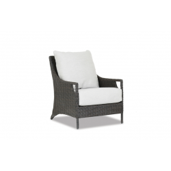Sunset West Bazaar Lagos Club Chair With Cushions in Cast Silver