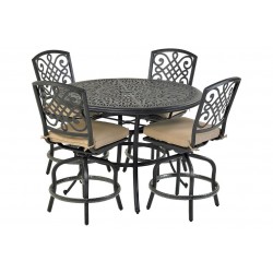 Patio Resort Lifestyle Bridgetown 5-Piece Counter Set - RCTMN52-BT3