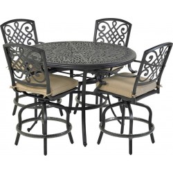 Patio Resort Lifestyle Bridgetown 5-Piece Counter Set - RCTMN52-BT2