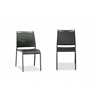 Whiteline Modern Living Aloha Indoor / Outdoor Dining Armchair - Set of 4