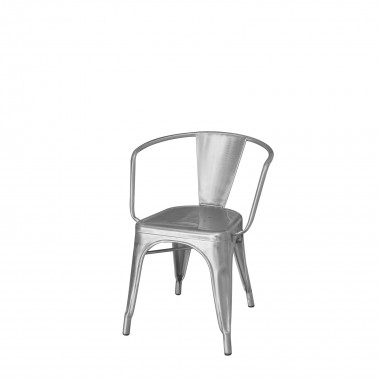 Fremont Dining Arm Chair - Silver