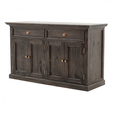 NovaSolo Halifax Mindi Mahogany Wood Classic Buffet Hover
