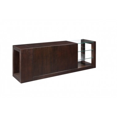 Allan Copley Designs Dado 2-Door, 2-Drawer Buffet with Glass Shelves Hover