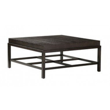 Allan Copley Designs Spats Square Cocktail Table in Espresso Finish