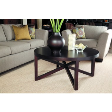 Allan Copley Designs Snowmass Round Cocktail Table