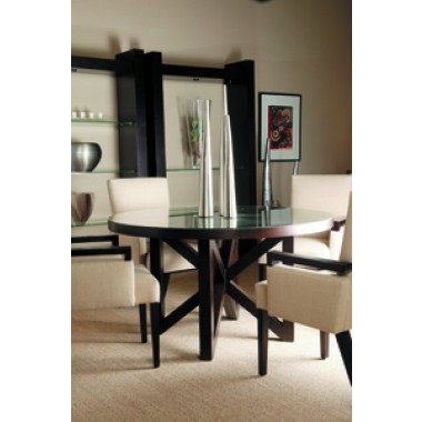 Allan Copley Designs Snowmass Round 54 Inch Dining Table