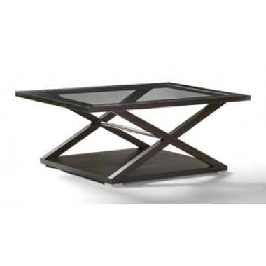Allan Copley Designs Halifax Rectangular Glass Top Cocktail Table