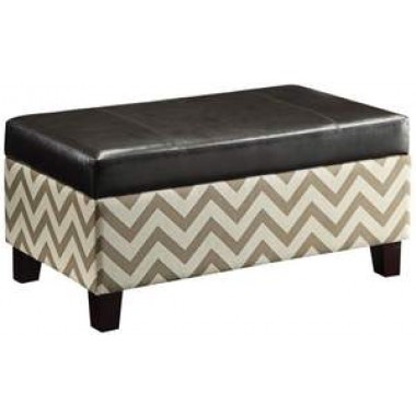 Ave-Six Hudson Storage Ottoman
