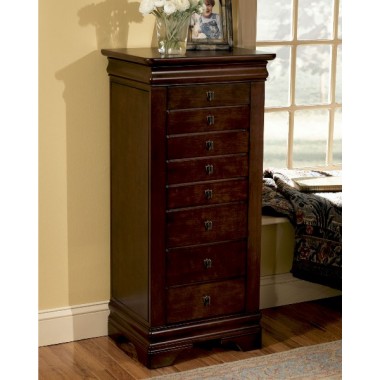 Powell Louis Philippe Jewelry Armoire Hover