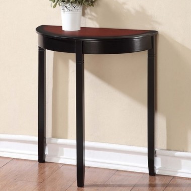 Linon Camden Demi Lune Console Table