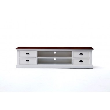 Nova Solo Halifax Accent TV Unit With 4 Drawers And 2 Open Shelves Hover