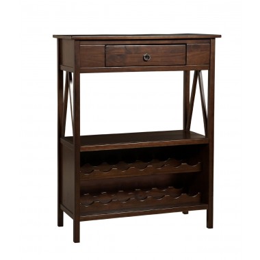Linon Titan Wine Cabinet Hover