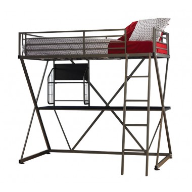 Pewter Z Loft bed