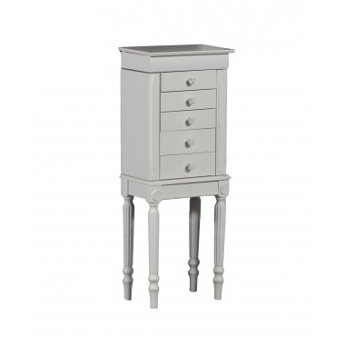 Linon Sonia Jewelry Armoire - White Hover